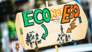 Eco not ego signage 2990612 1