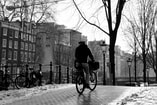 Fiets op gracht