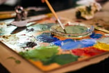 Atelier schilderen kunst kunstenaars