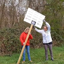 Actie tegen komst tankstation