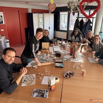 Valentijncdeaus maken