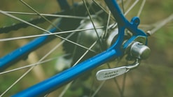 Fiets wiel close up