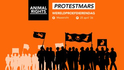 2026 Dierproeven Protest Wereldproefdierendag Eventbanner WPDD Maastricht NL