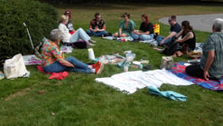 Foto van potluck