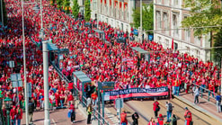 Rode lijn demonstratie den haag 18 mei 2025 jpg