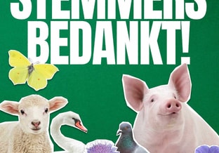 Stemmers bedankt