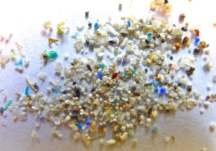 Microplastic nanoplastic plastic cosmetica zwerfafval rivieren oceaan zee milieu