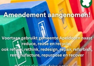 Amendement aangenomen op 6 november