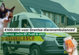 Motie dierenambulances