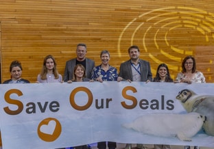 Save our seals action