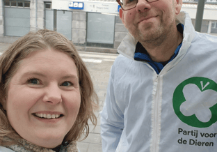 Janneke en Maurice campagne