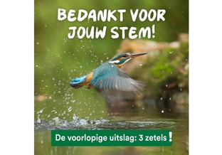 Bedankt voor jouw stem 3 zetels homepage4