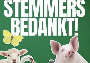 Stemmers bedankt