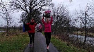Zwerfvuilactie Eke in actie