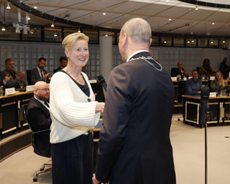 Fractie 2026 Yvonne wordt beedigd