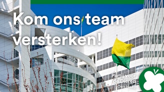 Twitter en Facebook vacature