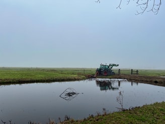 Onderbemaling aan het werk
