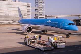 Vliegtuig vliegtuigen klm luchtvaart