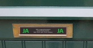 Ja ja sticker