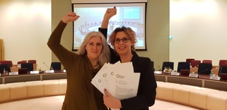 Michelle Van Doorn En Eline Lauret Stadsbegroting
