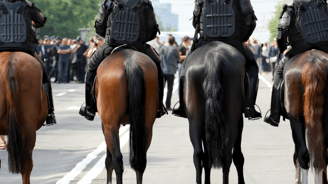 Politiepaarden