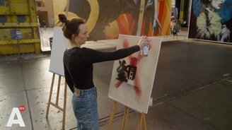 Anke fvd schilderij