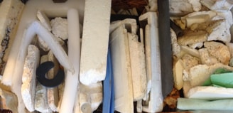 Piepschuim plastic soep