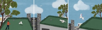 Uitrendaken illustraties op een rijtje