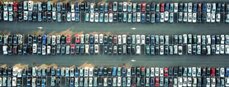 Geparkeerde autos
