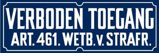 Verboden Toegang