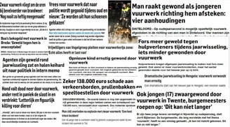 Vuurwerk voor artikel op website