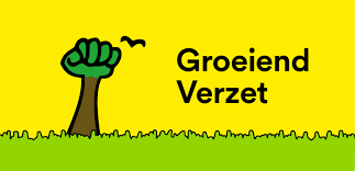 Groeiend verzet banner