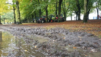 Verwoeste bodem Malieveld