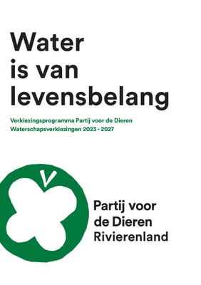 Verkiezingsprogramma ws23 rivierenland cover