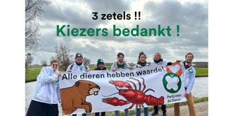 Kiezers bedankt 3 zetels Alle dieren hebben waarde 1400x700