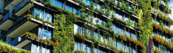 Groene flat