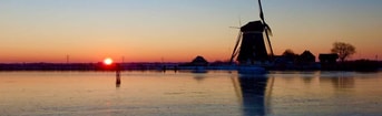 Zonsondergang alphen aan den rijn