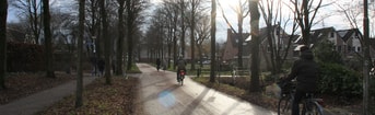 Fietsers op 1 Amersfoort