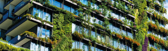 Groene flat