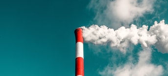 Industrie fabriek vervuiling