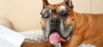 Adobe Stock 81731539 Hond met bril web