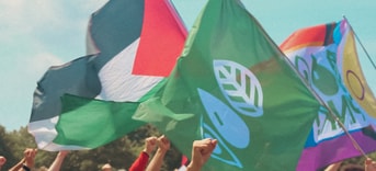 Rode Lijnprotest met PINK