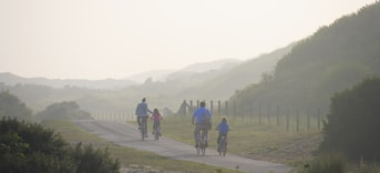 Fietsen in duinen Den Haag Marketing