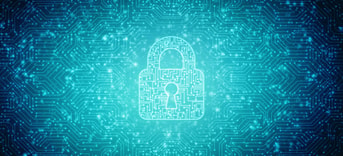 Stock Photo D Illustration Safety Concept Closed Padlock On Digital Background 1058448956