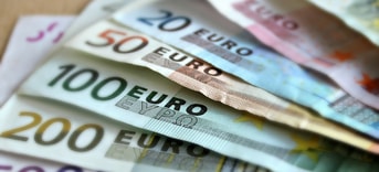 Euro biljet geld