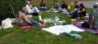 Foto van potluck