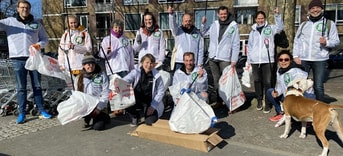 Cleanup groepsfoto