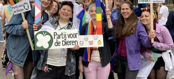 Groepsfoto Pride 2024