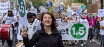 Klimaatmars Amsterdam Esther
