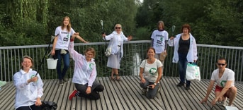 Utrecht Griftpark cleanup 2023